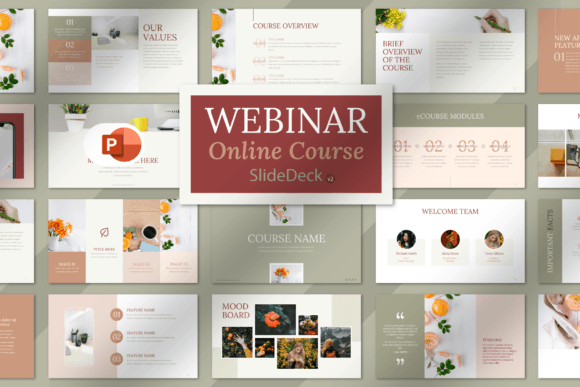 Download Powerpoint Slide Deck Webinar Course - Powerpoint slide Collection